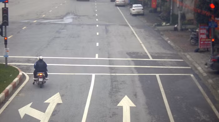 Một điểm giám sát từ camera trên địa bàn thành phố Yên Bái.