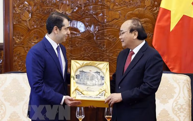 Chủ tịch nước tiếp các Đại sứ Saudi Arabia, Israel, Azerbaijan chào từ biệt -0