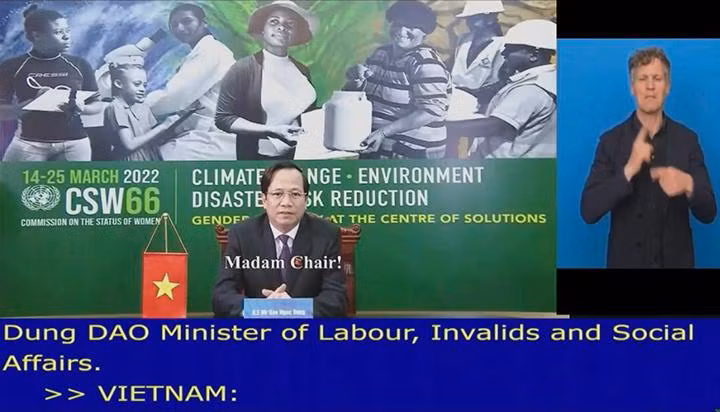 Việt Nam dành nhiều ưu tiên về bình đẳng giới và trao quyền cho phụ nữ, trẻ em gái trong biến đổi khí hậu -0