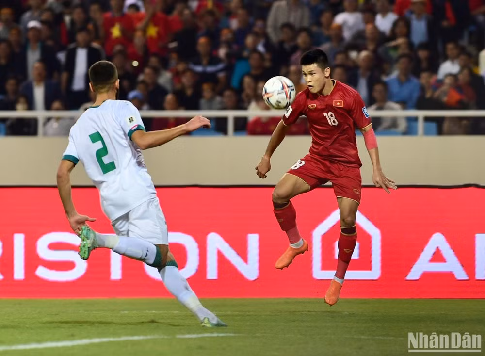 Việt Nam thua 0-1 Iraq ở phút bù giờ cuối cùng