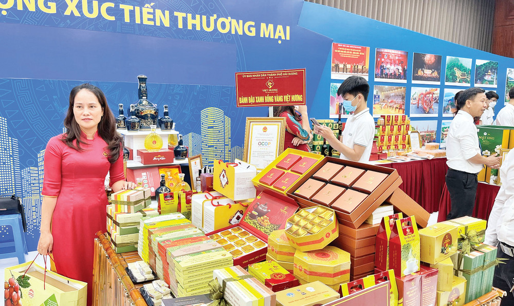Sản phẩm OCOP Hải Dương được đưa lên nhiều trang thương mại điện tử.
