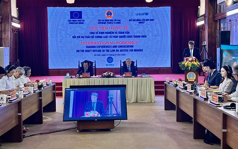 Toàn cảnh hội thảo quốc tế.