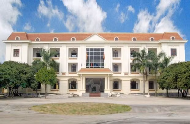 Trụ sở Huyện ủy Lập Thạch, tỉnh Vĩnh Phúc. (Ảnh: Cổng Thông tin điện tử huyện Lập Thạch)