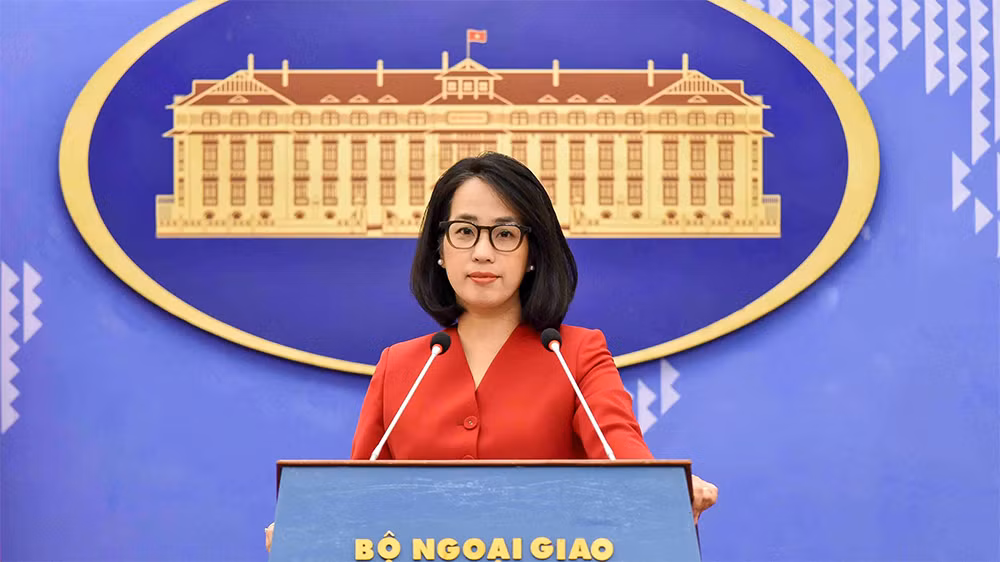 Người phát ngôn Bộ Ngoại giao Việt Nam Phạm Thu Hằng. (Ảnh: Bộ Ngoại giao Việt Nam)
