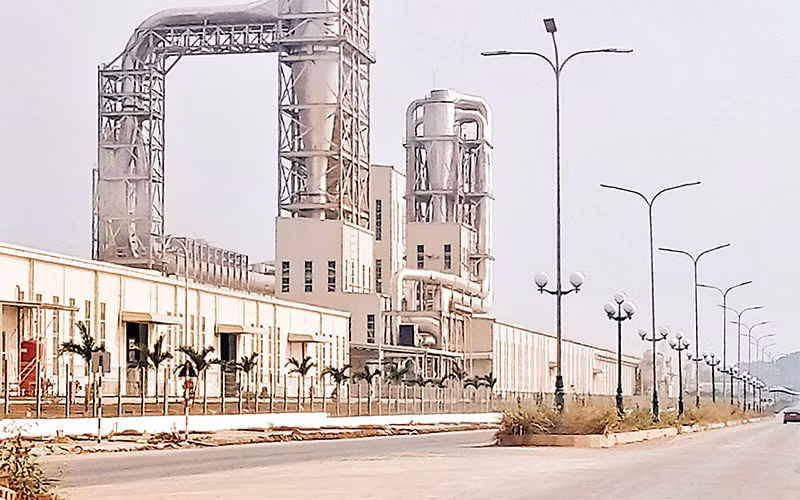 Một nhà máy tại Khu Công nghiệp Sông Công II.