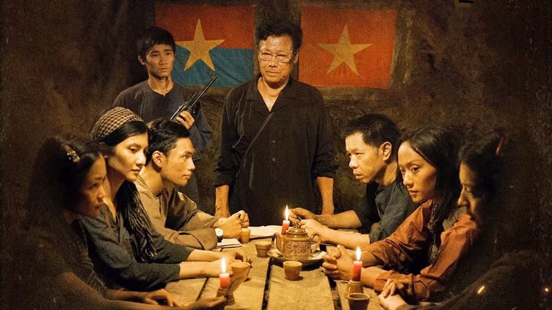 Cảnh trong phim “Địa đạo: Mặt trời trong bóng tối” của đạo diễn Bùi Thạc Chuyên.