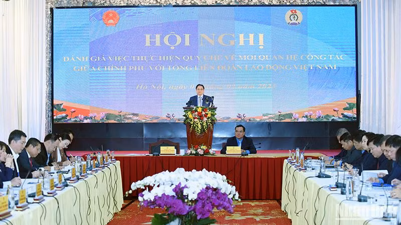 Thủ tướng Phạm Minh Chính phát biểu khai mạc hội nghị.