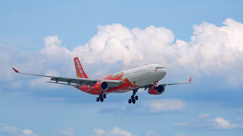 Tàu bay A330 thứ 5 của Vietjet.