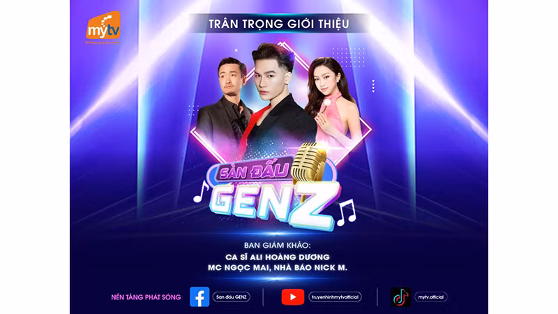 Sàn đấu GenZ - cuộc thi tìm kiếm ngôi sao cover tài năng thế hệ mới
