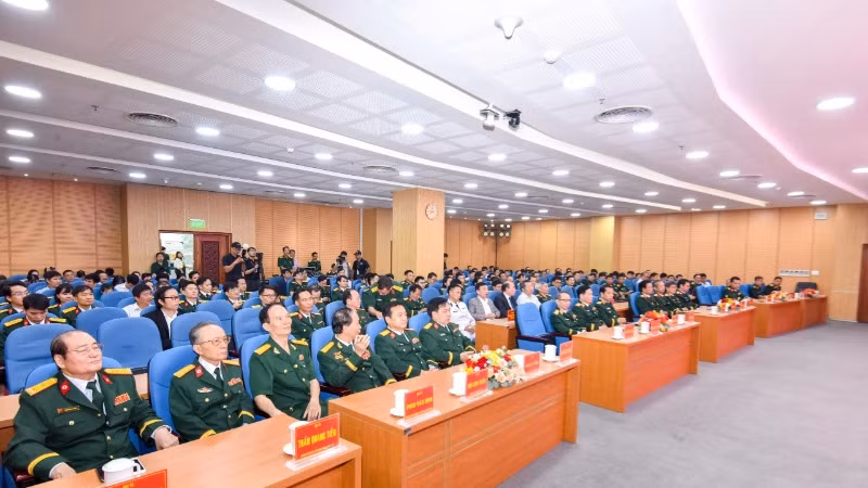 Quang cảnh buổi lễ.