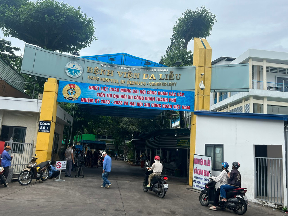 Bệnh viện Da liễu nơi phát hiện bệnh nhân mắc bệnh đậu mùa khỉ.