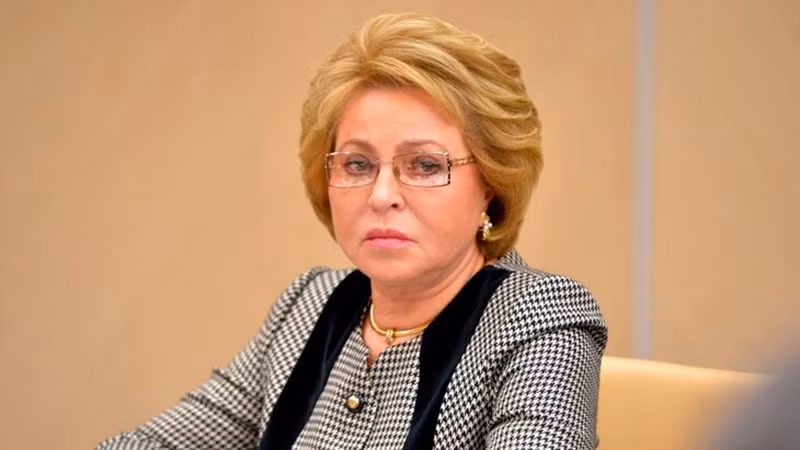 Chủ tịch Hội đồng Liên bang Nga Valentina Matviyenko. (Ảnh: Cơ quan báo chí Hội đồng Liên bang Nga)