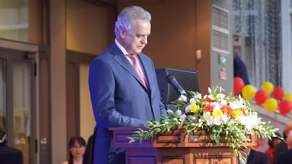 Chủ nhiệm Ủy ban Đối ngoại Saint Petersburg Grigoriev Evgeny. (Ảnh: XUÂN HƯNG)