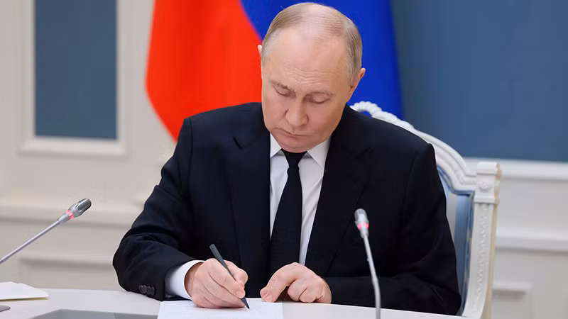 Tổng thống Nga Vladimir Putin. (Ảnh: RIA Novosti)