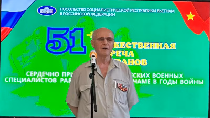 Gặp mặt cựu chiến binh Nga từng công tác tại Việt Nam ảnh 2