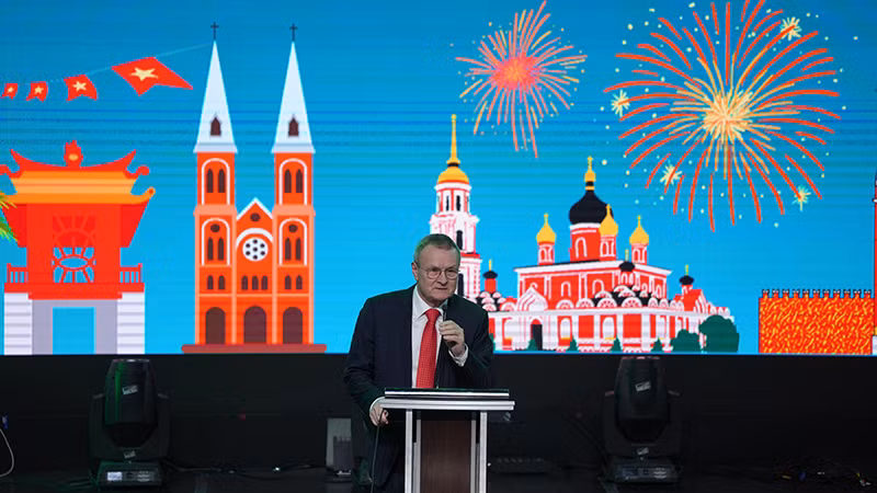 Ông Alexander Chernikov, Trưởng khoa Chương trình giáo dục quốc tế Đại học Tổng hợp Kỹ thuật Quốc gia Moskva mang tên N. E. Bauman chia sẻ cảm nhận.