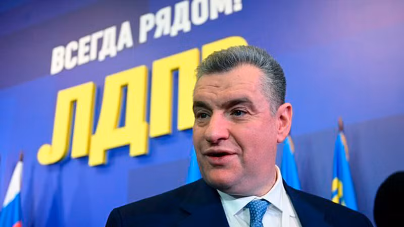 Ứng viên từ Đảng Dân chủ tự do Nga Leonid Slutsky. (Ảnh: RIA Novosti)