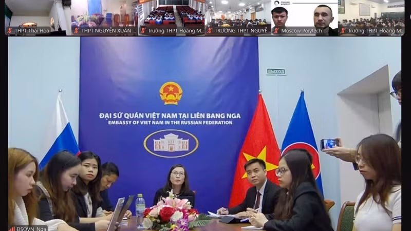 Điểm cầu Liên bang Nga.
