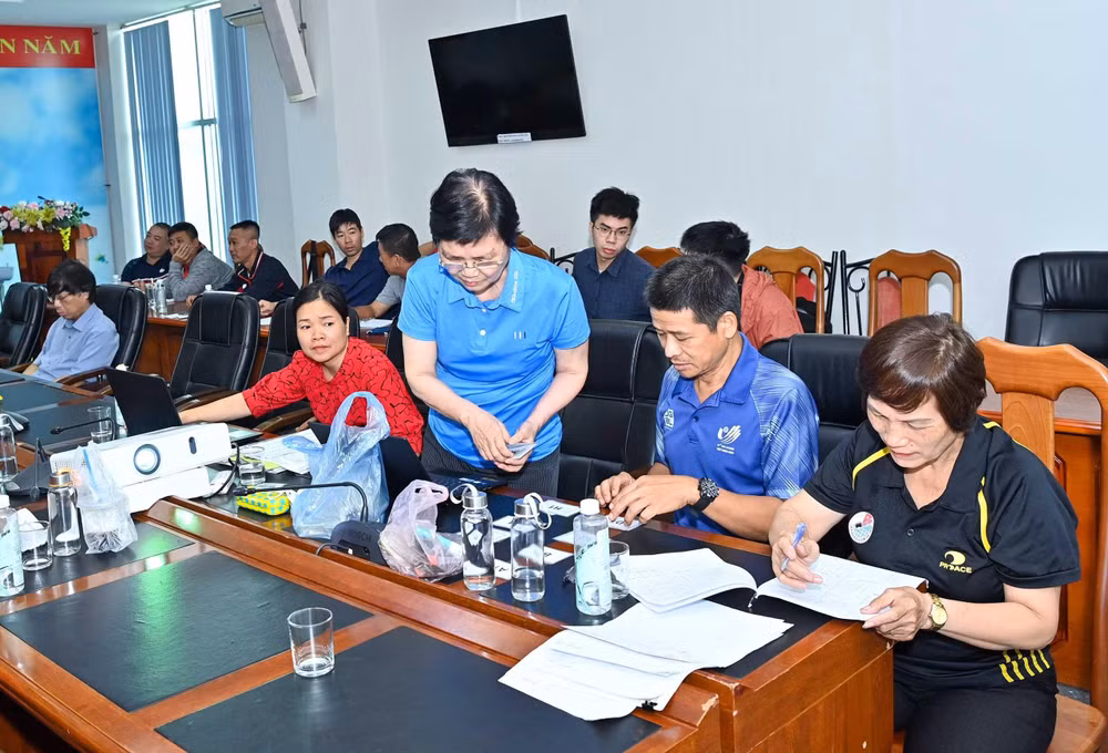 Lễ bốc thăm chia bảng các nội dung thi đấu trong ngày 11/7.