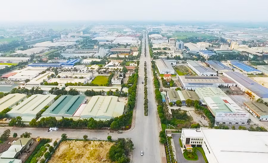 Khu Công nghiệp Đồng Văn, thị xã Duy Tiên đã được lấp đầy.