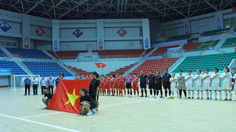 Khai mạc giải Futsal nữ vô địch quốc gia năm 2023.