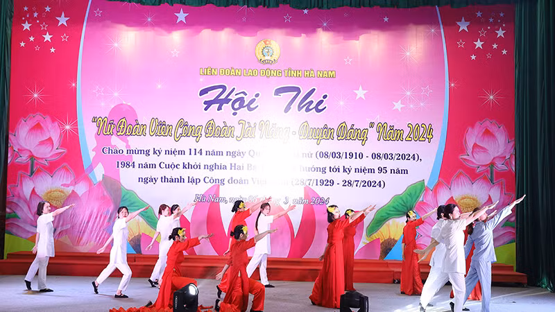 Một số tiết mục phần thi tài năng.