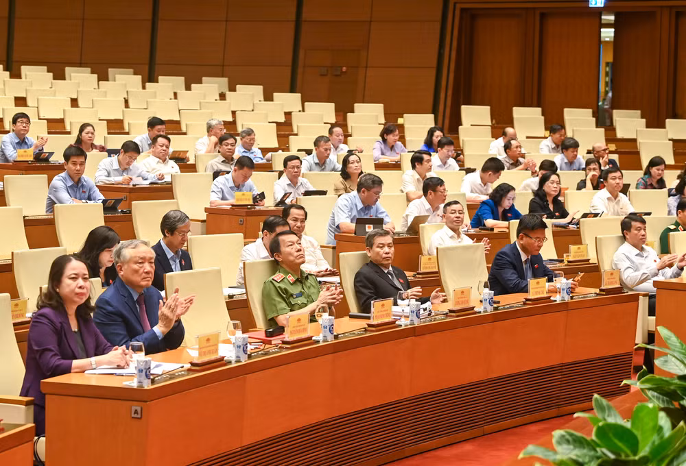 [Ảnh] Chất vấn và trả lời chất vấn các nhóm lĩnh vực tại Phiên họp thứ 36 Ủy ban Thường vụ Quốc hội ảnh 3