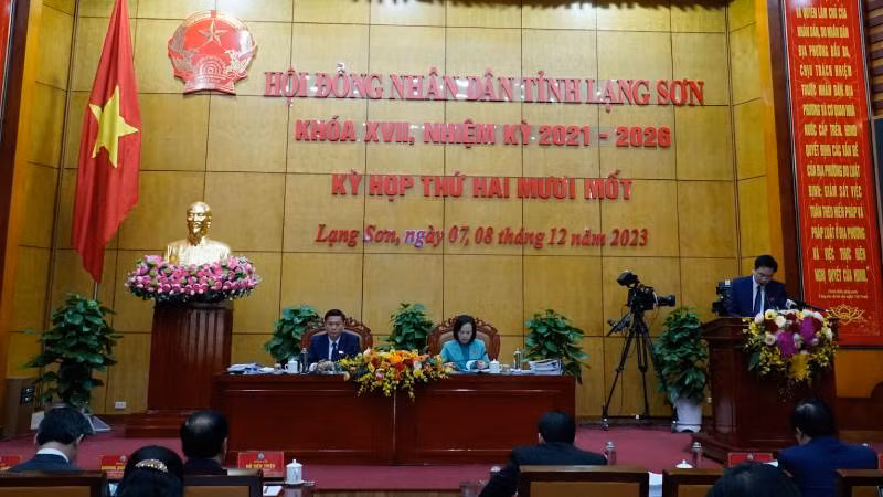 Kỳ họp Hội đồng nhân dân tỉnh Lạng Sơn kỳ họp thứ 21, khóa 17, nhiệm kỳ 2012-2026,