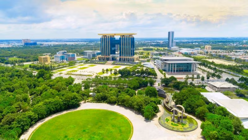 Một góc vùng thông minh Bình Dương.