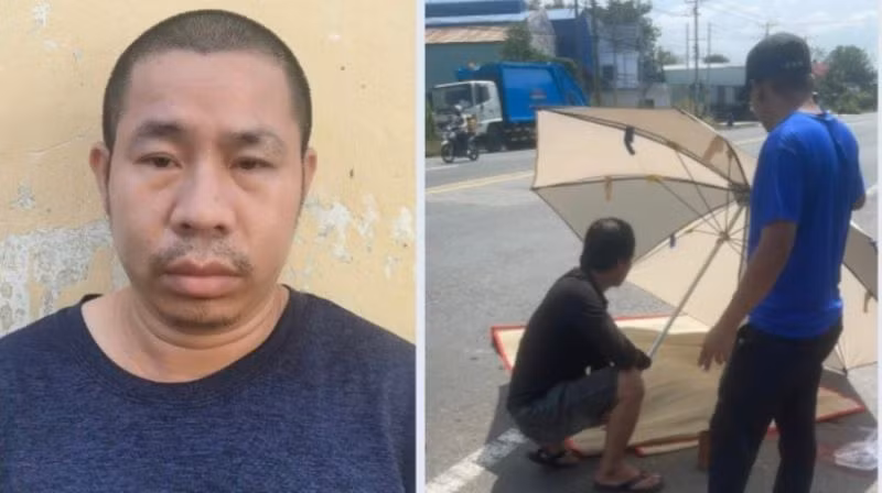 Đối tượng Nguyễn Văn Hoàng gây tai nạn chết người rồi lái xe bỏ trốn khỏi hiện trường. 