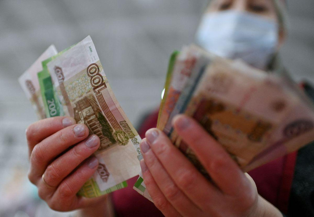 Đồng ruble của Nga. (Ảnh: Reuters)
