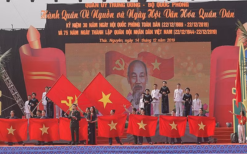 Chương trình nghệ thuật Hành quân về nguồn, Ngày hội Văn hóa quân dân.