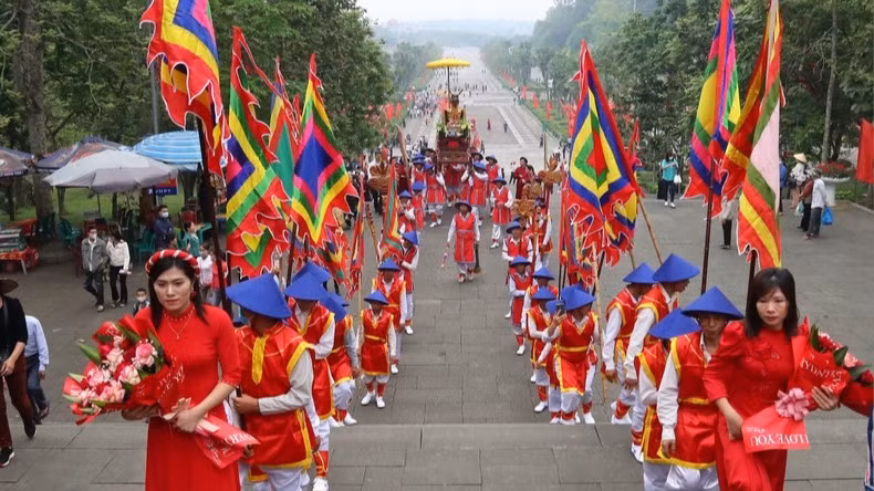 Dự báo thời tiết tại thành phố Việt Trì, tỉnh Phú Thọ có mưa rào rải rác trong ngày nghỉ lễ Giỗ Tổ Hùng Vương (5-7/4/2025).