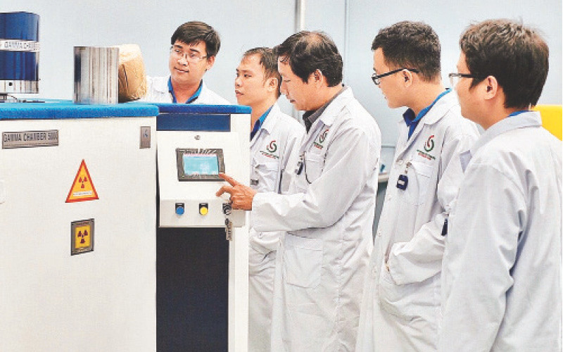 Các chuyên gia làm việc tại Trung tâm Công nghệ Sinh học Thành phố Hồ Chí Minh. (Ảnh Trung tâm Công nghệ Sinh học Thành phố Hồ Chí Minh)