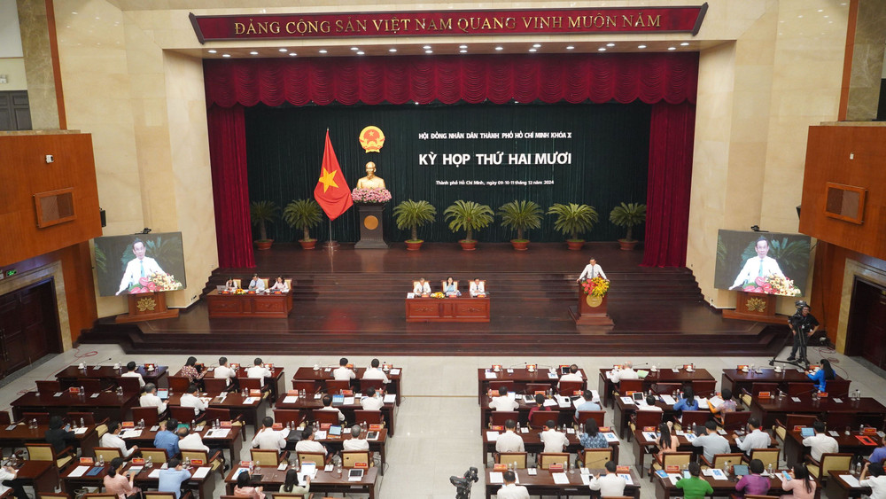 Toàn cảnh kỳ họp thứ 20.
