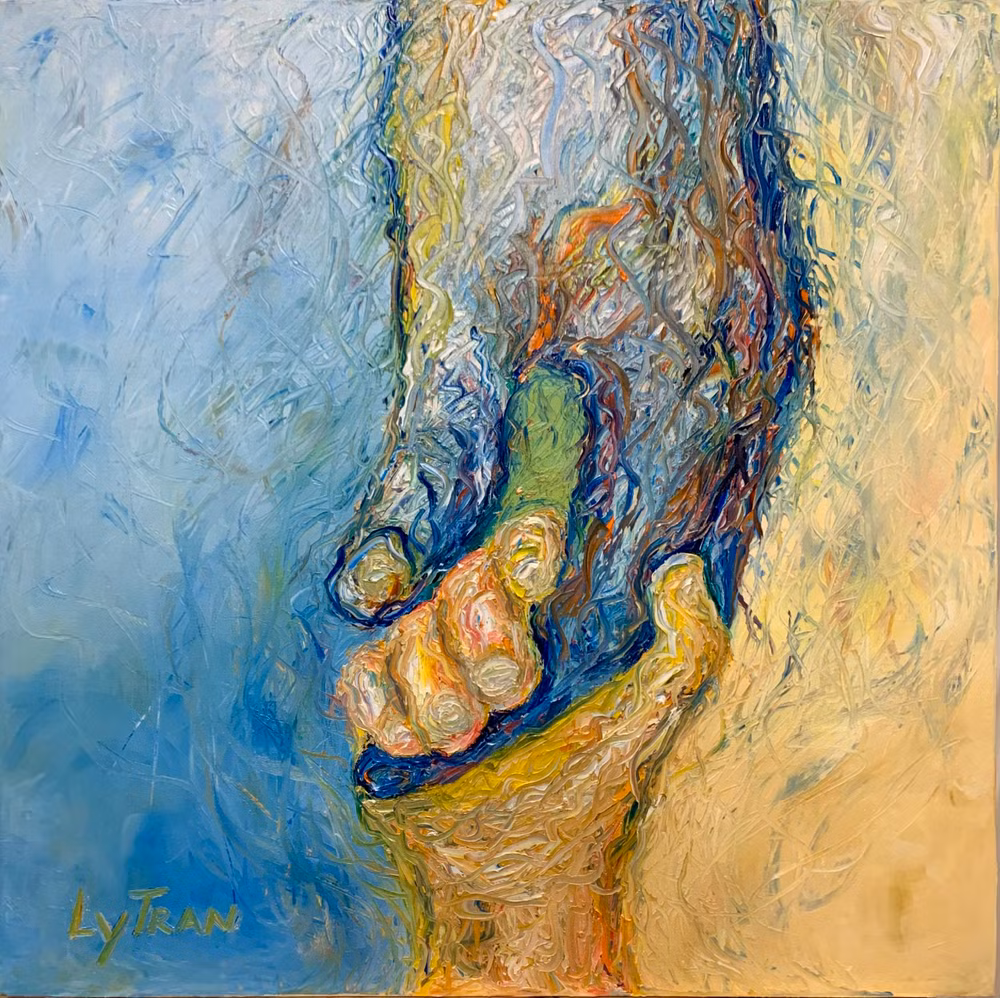 Tác phẩm của họa sĩ Ly Trần.