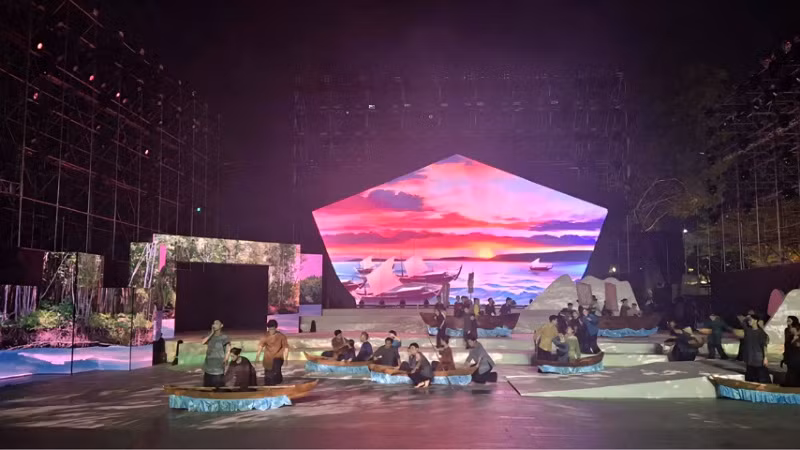 Chương trình nghệ thuật tại Lễ khai mạc.