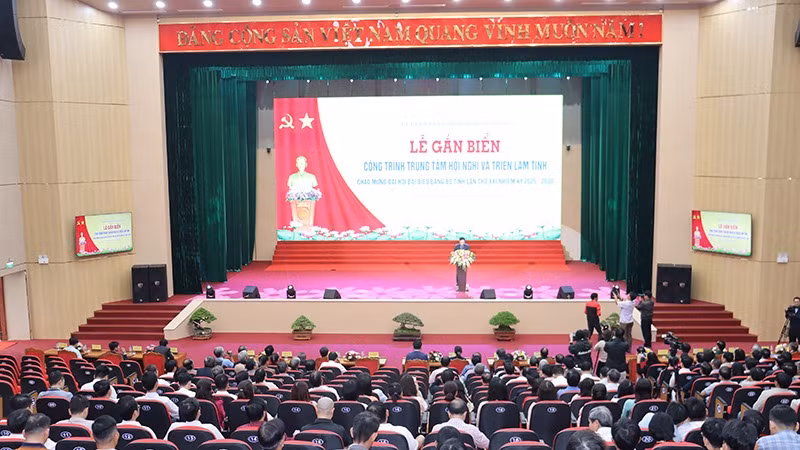 Công trình Trung tâm hội nghị và triển lãm tỉnh Quảng Ngãi sẽ là địa điểm tổ chức các hội nghị lớn của tỉnh, vùng miền.