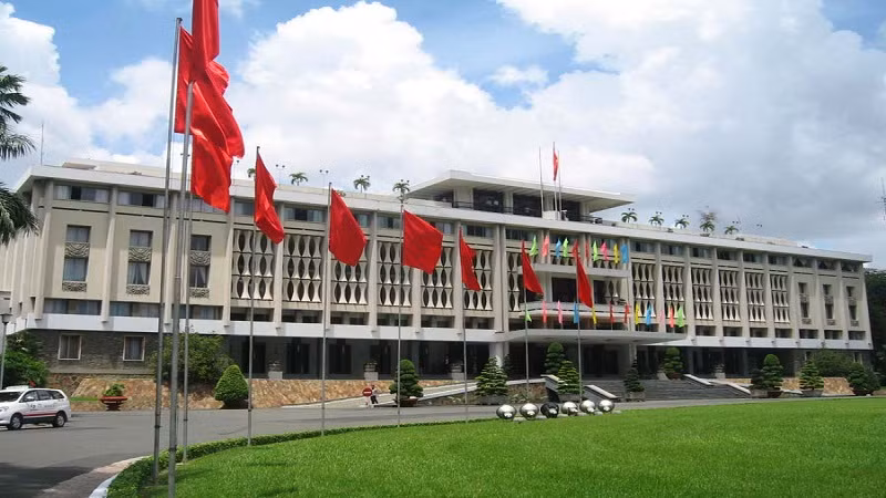 Dinh Độc Lập là điểm đến không thể bỏ qua khi đến Thành phố Hồ Chí Minh dịp 30/4-1/5. (Ảnh: internet)