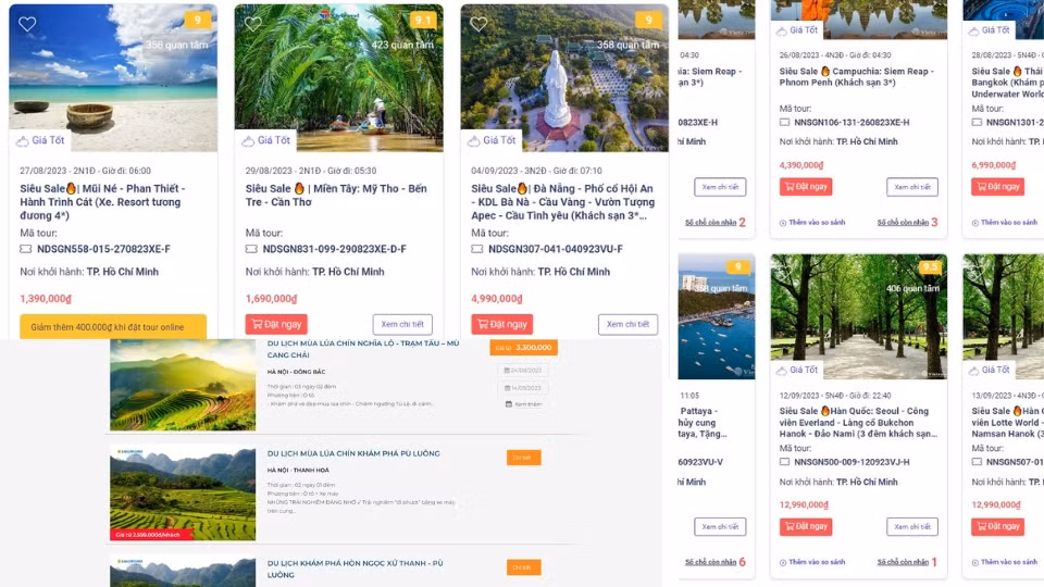 Giá tour năm nay được cho là khá hợp lý.