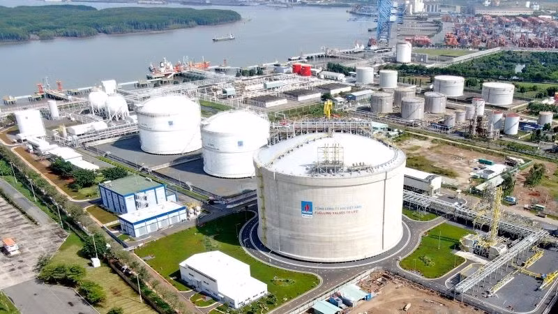 Kho trữ khí hoá lỏng của PV.