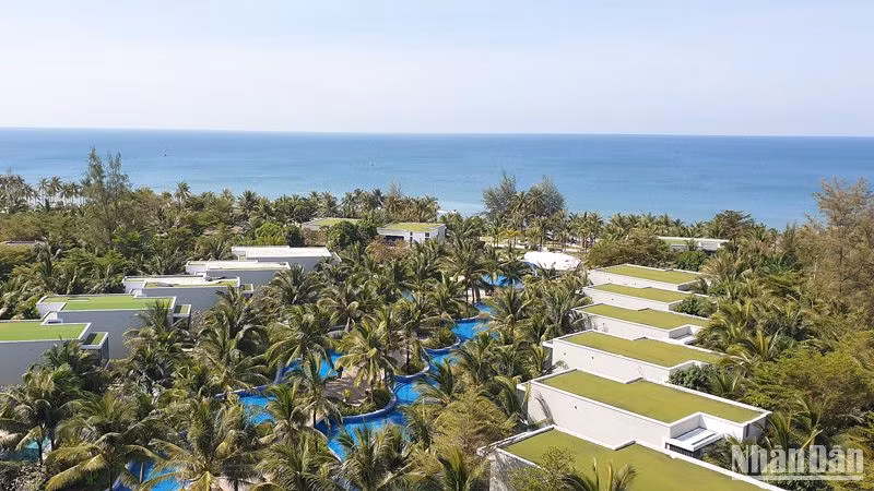 Các cơ sở lưu trú tại Việt Nam ngày càng nỗ lực hướng tới du lịch bền vững. (Ảnh: T.LINH)