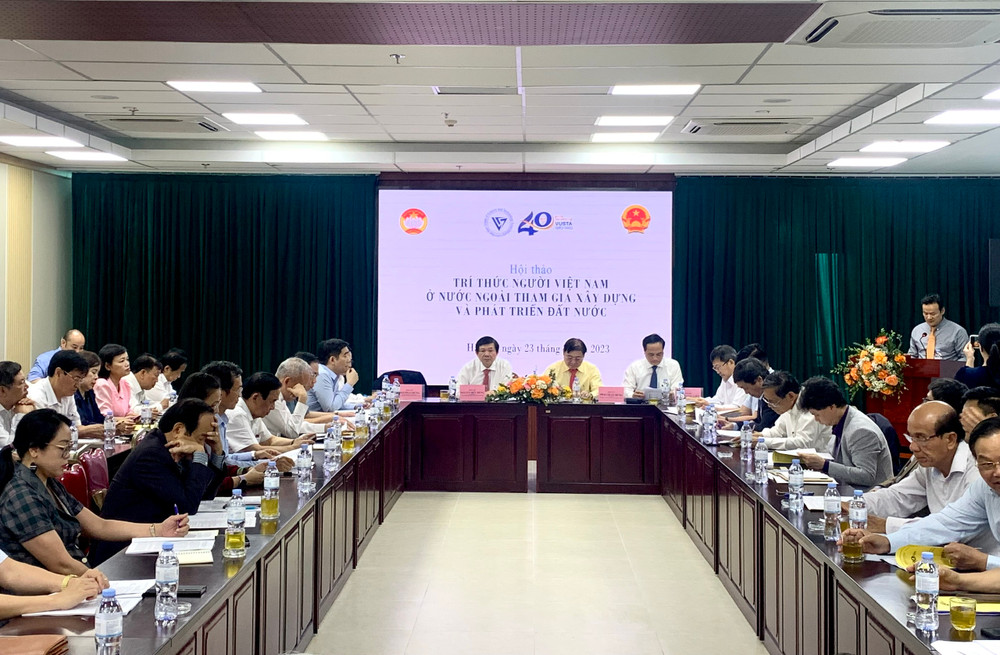 Quang cảnh cuộc hội thảo.