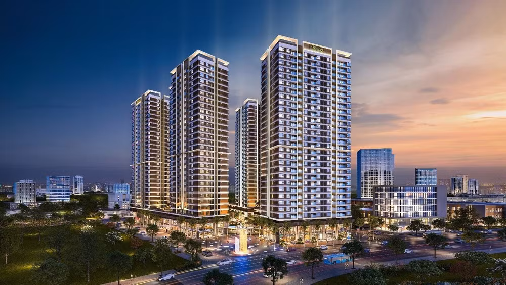 Akari City giai đoạn 2 nằm liền kề Quảng trường Ánh sáng 2.500m2 – tâm điểm của các hoạt động vui chơi, giải trí thời gian tới.