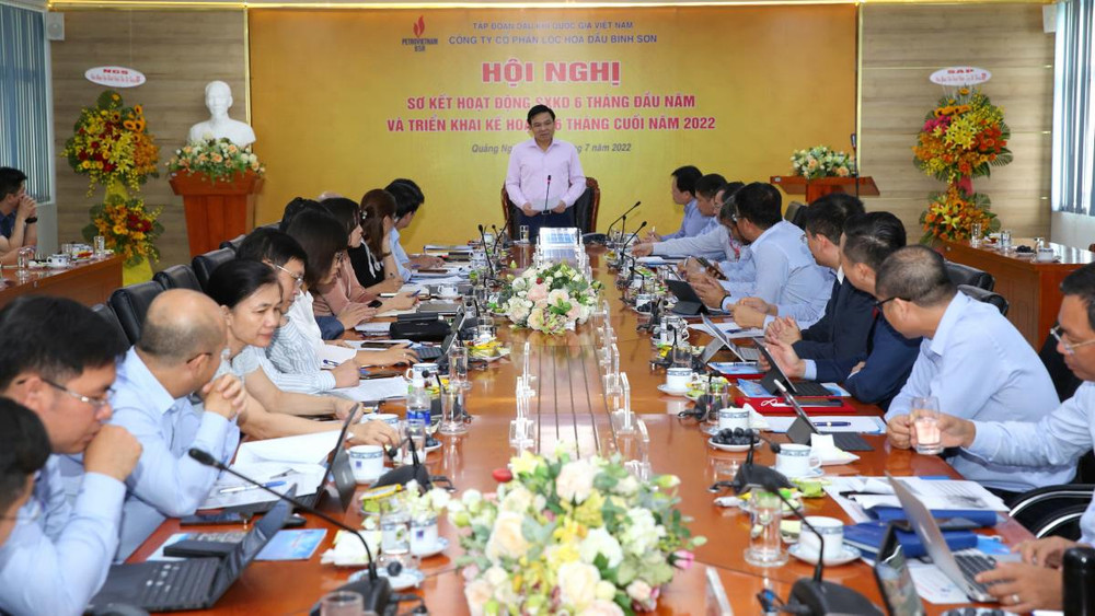 Tổng Giám đốc Tập đoàn Dầu khí Việt Nam Lê Mạnh Hùng kết luận tại Hội nghị.