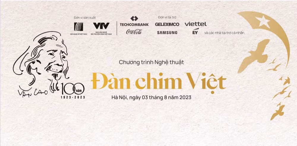 Chương trình "Đàn chim Việt" kỷ niệm 100 năm Ngày sinh nhạc sĩ Văn Cao.