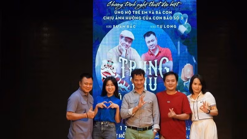 Chương trình có sự chung tay của nhiều nghệ sĩ. (Ảnh: Ban tổ chức)