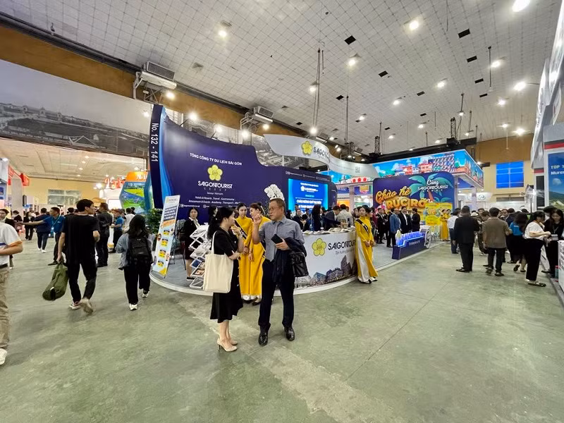 VITM 2024 có quy mô trên 450 gian hàng. 