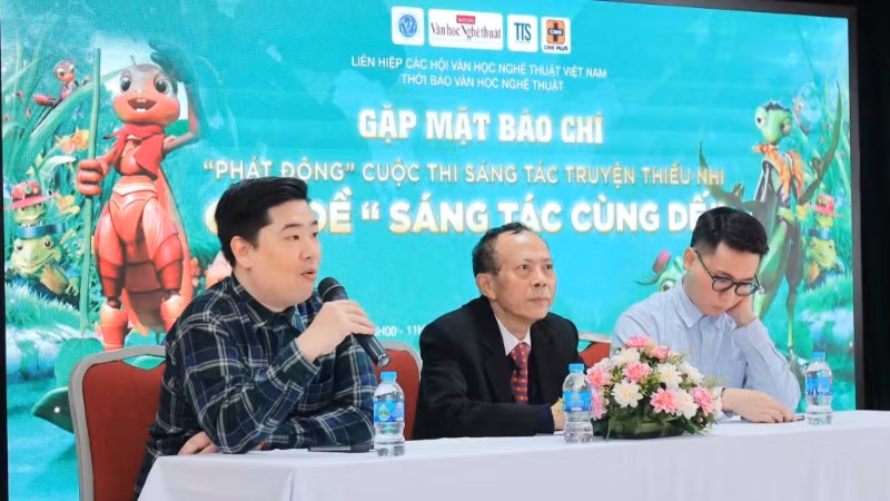 Đại diện Ban tổ chức chia sẻ thông tin về cuộc thi. (Ảnh: BTC)