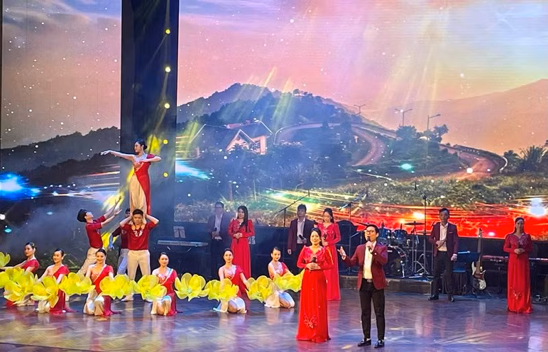 Một tiết mục biểu diễn tại sự kiện.